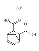 Bicyclo[2.2.1]hept-5-ene-2,3-dicarboxylicacid, copper(2+) salt (2:1)结构式