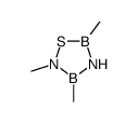 2,3,5-trimethyl-1,2,4,3,5-thiadiazadiborolidine Structure