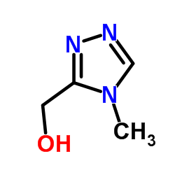(4-Methyl-4H-[1,2,4]triazol-3-yl)-methanol Structure