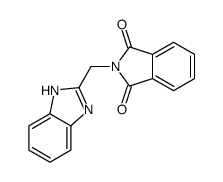 2-(1H-benzimidazol-2-ylmethyl)isoindole-1,3-dione Structure