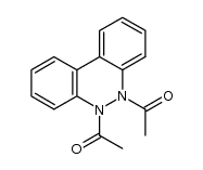 1,2-diacetyl-1,2-dihydrobenzo[c]cinnoline Structure
