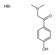 2-(dimethylamino)-1-(4-hydroxyphenyl)ethanone,hydrobromide Structure