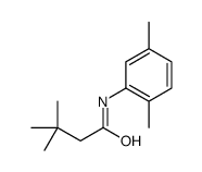 N-(2,5-dimethylphenyl)-3,3-dimethylbutanamide结构式