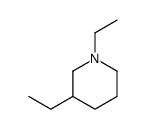 1,3-diethylpiperidine Structure