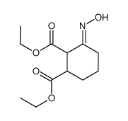 diethyl 3-hydroxyiminocyclohexane-1,2-dicarboxylate Structure