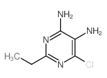 4,5-Pyrimidinediamine,6-chloro-2-ethyl-结构式