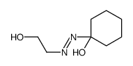 1-(2-hydroxyethyldiazenyl)cyclohexan-1-ol Structure