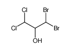 1,1-dibromo-3,3-dichloropropan-2-ol结构式