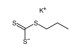 potassium S-propyltrithiocarbonate Structure