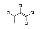 1,1,2,3-tetrachlorobut-1-ene结构式