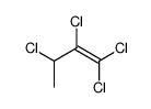 1,1,2,3-tetrachlorobut-1-ene Structure