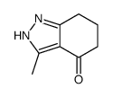 3-METHYL-1,5,6,7-TETRAHYDROINDAZOL-4-ONE structure