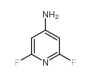 2,6-二氟-4-氨基吡啶结构式