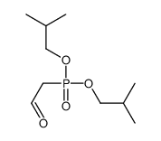 2-[bis(2-methylpropoxy)phosphoryl]acetaldehyde结构式