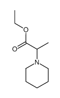 2-piperidino-propionic acid ethyl ester Structure