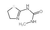Urea,N-(4,5-dihydro-2-thiazolyl)-N'-methyl- Structure