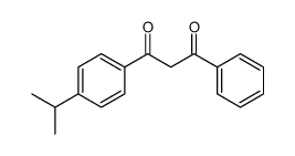 1-phenyl-3-(4-propan-2-ylphenyl)propane-1,3-dione Structure