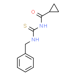 N-[(benzylamino)carbonothioyl]cyclopropanecarboxamide结构式