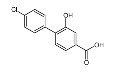 4-(4-chlorophenyl)-3-hydroxybenzoic acid Structure