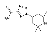 1H-1,2,4-Triazole-3-carboxamide,N-(2,2,6,6-tetramethyl-4-piperidinyl)-(9CI) Structure