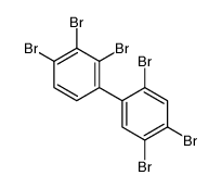 1,2,3-tribromo-4-(2,4,5-tribromophenyl)benzene Structure