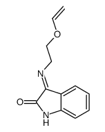 3-(2-ethenoxyethylamino)indol-2-one Structure