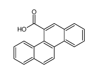 chrysene-5-carboxylic acid Structure