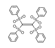 1,1,2,2-tetrakis(phenylsulfonyl)ethene结构式