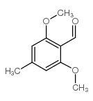 Benzaldehyde,2,6-dimethoxy-4-methyl- Structure