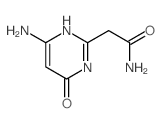 2-(4-amino-6-oxo-3H-pyrimidin-2-yl)acetamide Structure