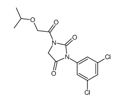 3-(3,5-dichlorophenyl)-1-(2-propan-2-yloxyacetyl)imidazolidine-2,4-dione Structure