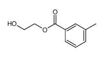 2-hydroxyethyl 3-methylbenzoate Structure