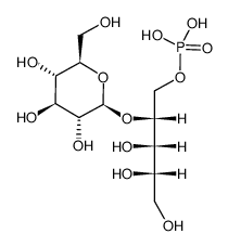 2-O-glucopyranosylribitol-1-phosphate Structure