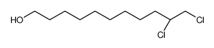 10,11-Dichloro-1-undecanol Structure