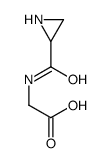 Glycine, N-(2-aziridinylcarbonyl)- (9CI)结构式