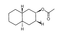 trans,trans-2-decalyl 3β-d acetate结构式