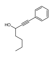 1-phenylhept-1-yn-3-ol结构式