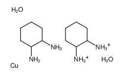 dioxidanium,copper,cyclohexane-1,2-diamine Structure