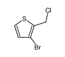 3-bromo-2-chloromethyl-thiophene Structure