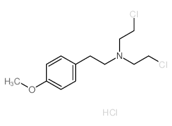 2-chloro-N-(2-chloroethyl)-N-[2-(4-methoxyphenyl)ethyl]ethanamine picture