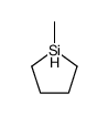 1-methylsilolane结构式