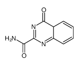 3,4-二氢-4-氧代-2-喹唑啉羧酰胺结构式