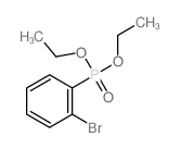 Phosphonic acid, P-(2-bromophenyl)-, diethyl ester structure