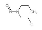 N-(2-chloroethyl)-N-propyl-nitrous amide Structure