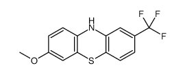 7-methoxy-2-(trifluoromethyl)-10H-phenothiazine Structure