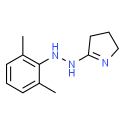 1-Pyrroline,2-[2-(2,6-xylyl)hydrazino]-(8CI)结构式