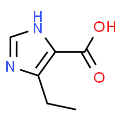 1H-IMIDAZOLE-5-CARBOXYLIC ACID, 4-ETHYL- Structure