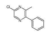 5-chloro-3-methyl-2-phenylpyrazine Structure