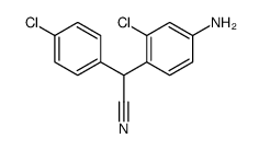 (4-amino-2-chlorophenyl)(4-chlorophenyl)acetonitrile picture