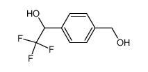 1-(1-hydroxy-2,2,2-trifluoroethyl)-4-(hydroxymethyl)benzene结构式